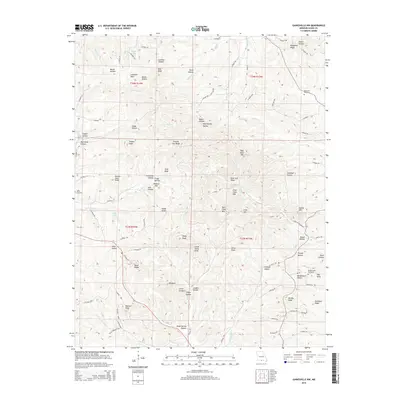 2015 Map of Gainesville NW, 2015 Print