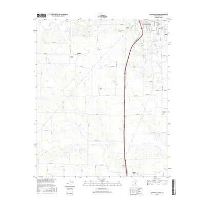 2016 Map of Gainesville South, 2016 Print