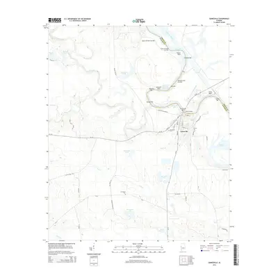2014 Map of Gainesville, 2014 Print