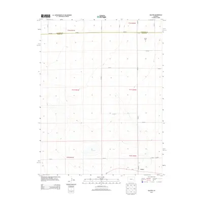 2013 Map of Galatea, 2013 Print