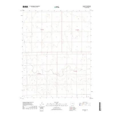 2019 Map of Galatea NE, 2019 Print