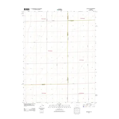 2013 Map of Galatea SW, 2013 Print