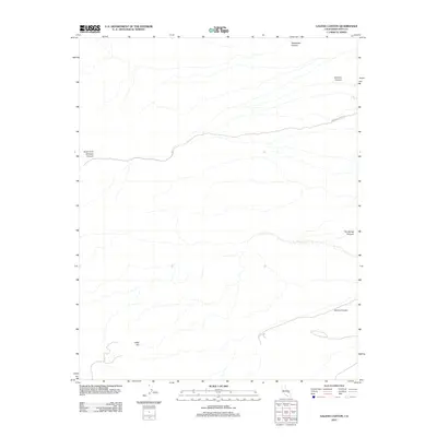 2012 Map of Galena Canyon, 2012 Print