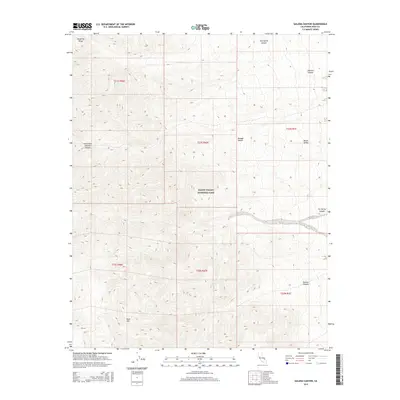 2015 Map of Galena Canyon, 2015 Print