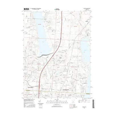 2016 Map of Galena, 2016 Print
