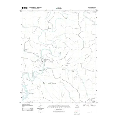 2012 Map of Galena, 2012 Print