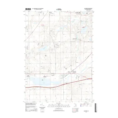2014 Map of Galesburg, 2014 Print