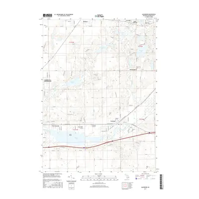 2017 Map of Galesburg, 2017 Print