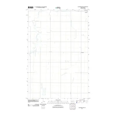 2011 Map of Galesburg NW, 2011 Print
