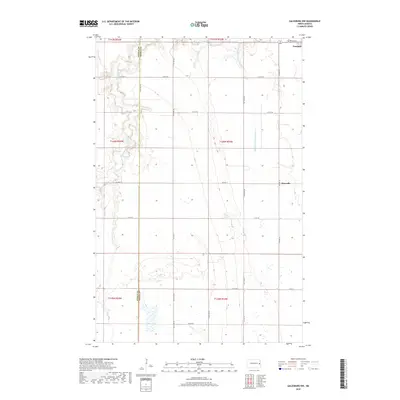 2018 Map of Galesburg NW, 2018 Print