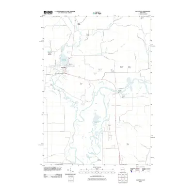 2010 Map of Galesville, 2010 Print