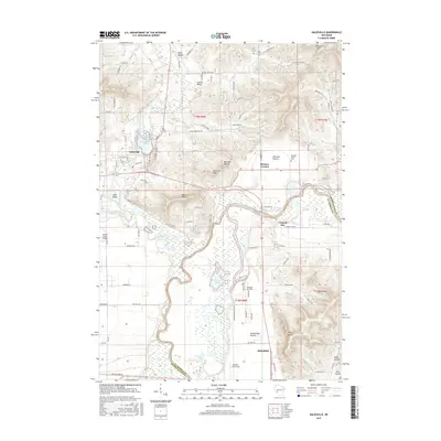 2015 Map of Galesville, 2015 Print