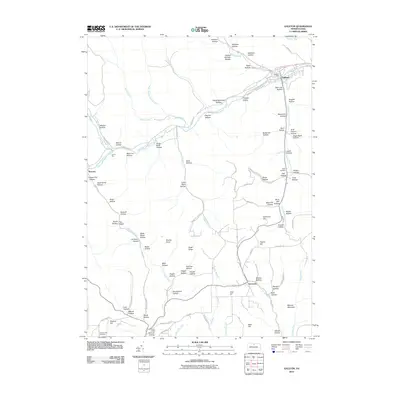 2010 Map of Galeton, 2010 Print