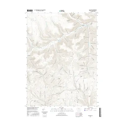 2016 Map of Galeton, 2016 Print