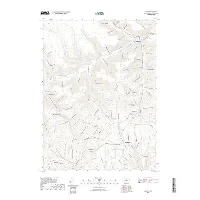 2019 Map of Galeton, 2019 Print
