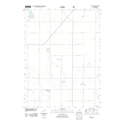 2011 Map of Galeton, 2011 Print