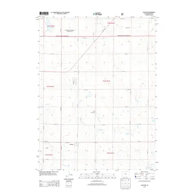 2013 Map of Galeton, 2013 Print