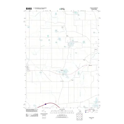 2011 Map of Galien, 2011 Print