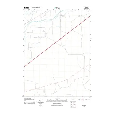 2010 Map of Galien, 2010 Print