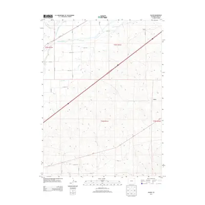 2013 Map of Galien, 2013 Print