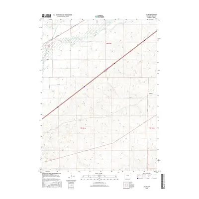 2016 Map of Galien, 2016 Print