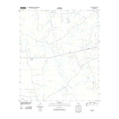 2010 Map of Galilee, 2010 Print