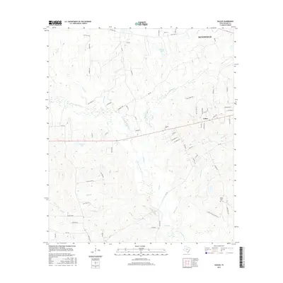 2016 Map of Galilee, 2016 Print