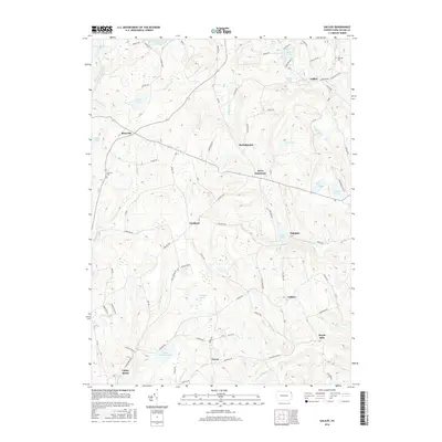 2016 Map of Galilee, 2016 Print