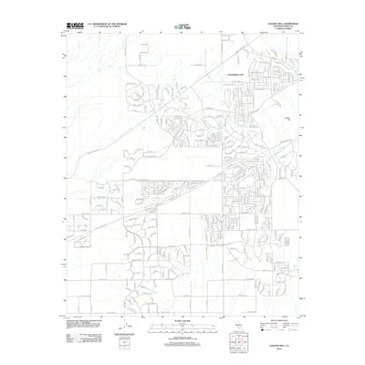2012 Map of Galileo Hill, 2012 Print