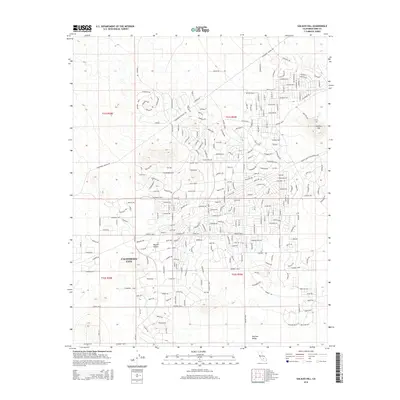 2015 Map of Galileo Hill, 2015 Print
