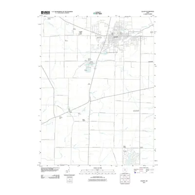 2010 Map of Galion, 2010 Print