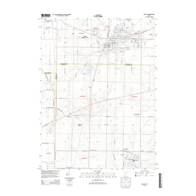 2013 Map of Galion, 2013 Print