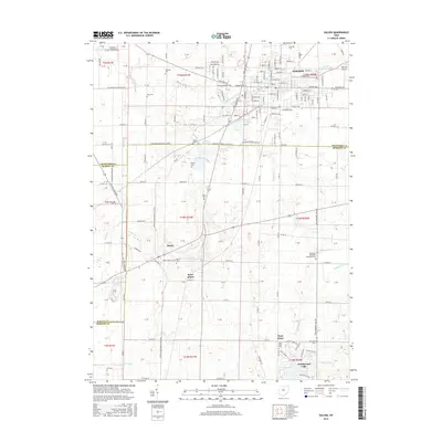 2016 Map of Galion, 2016 Print