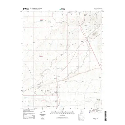 2013 Map of Galisteo, 2013 Print