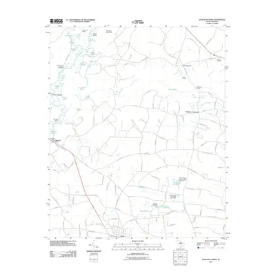 2011 Map of Galivants Ferry, 2011 Print