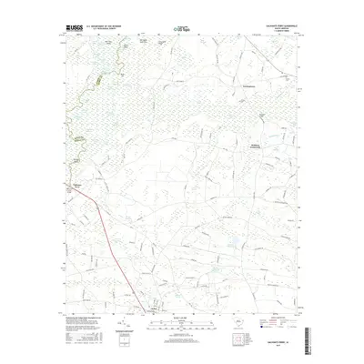 2017 Map of Galivants Ferry, 2017 Print