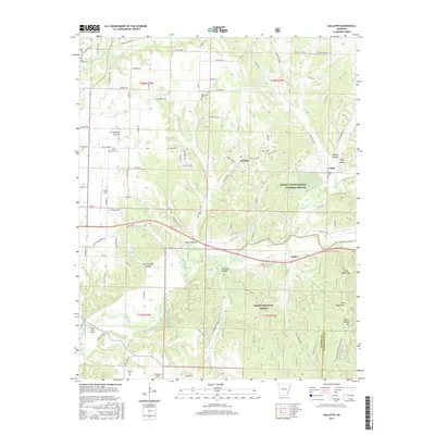 2017 Map of Gallatin, 2017 Print