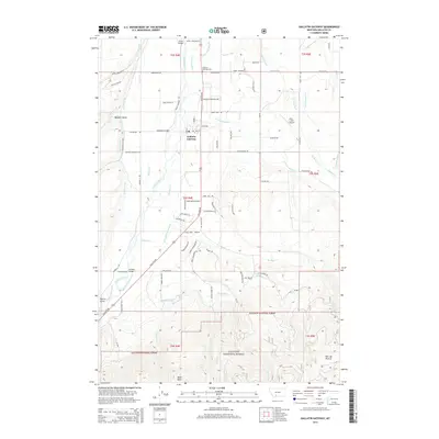 2014 Map of Gallatin Gateway, 2014 Print