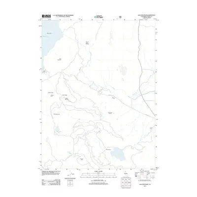 2012 Map of Gallatin Peak, 2012 Print