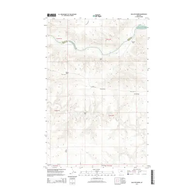 2014 Map of Gallatin Rapids, 2014 Print