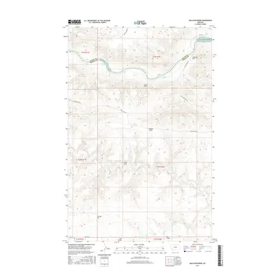 2017 Map of Gallatin Rapids, 2017 Print