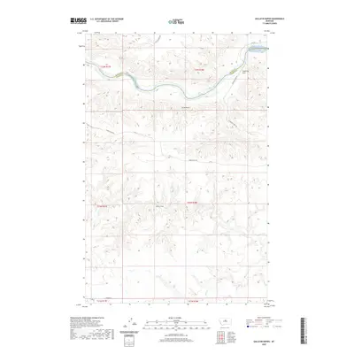 2020 Map of Gallatin Rapids, 2020 Print