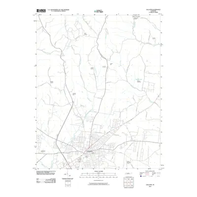 2010 Map of Gallatin, 2010 Print
