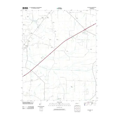 2010 Map of Gallaway, 2010 Print