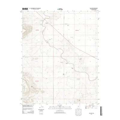 2013 Map of Gallegos, 2013 Print
