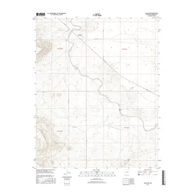 2017 Map of Gallegos, 2017 Print