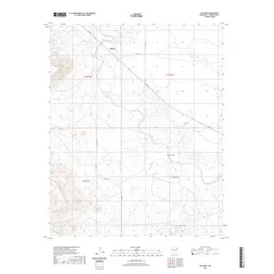 2020 Map of Gallegos, 2020 Print