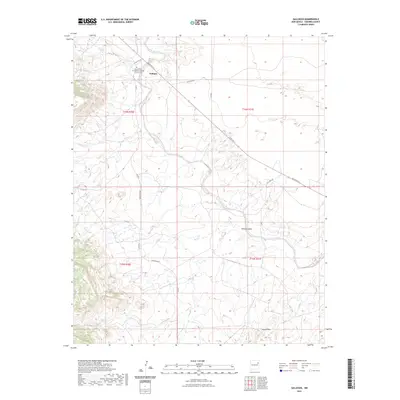 2023 Map of Gallegos, 2023 Print