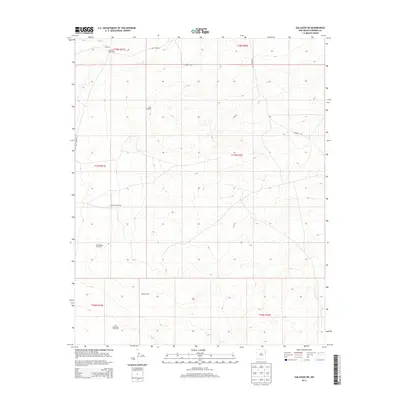 2013 Map of Gallegos NE, 2013 Print