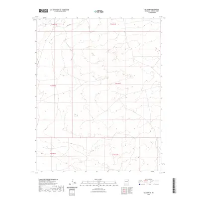 2023 Map of Gallegos NE, 2023 Print
